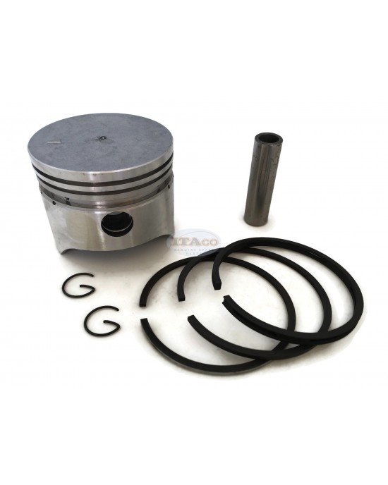 Piston Assy Ring Set 796-11631-03-93 5JG-11603-00-00 Compatible For Yamaha EF2000 MF180 YP20 YP30 65MM 4-stroke Multi-purpose Engine