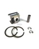 Piston Kit Assy #13001-2083 Ring Set, Clip, Pin Kit fit KAWASAKI TD40 Brush Cutter 40MM Grasscutter Motor Engine