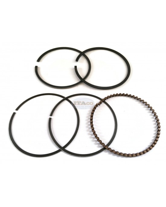 Piston Ring Rings Set 277-23511-17 for Robin Subaru EX17 EX21 6HP 67MM Std #777 Tamping Rammer Lawn Mower Motor Engine