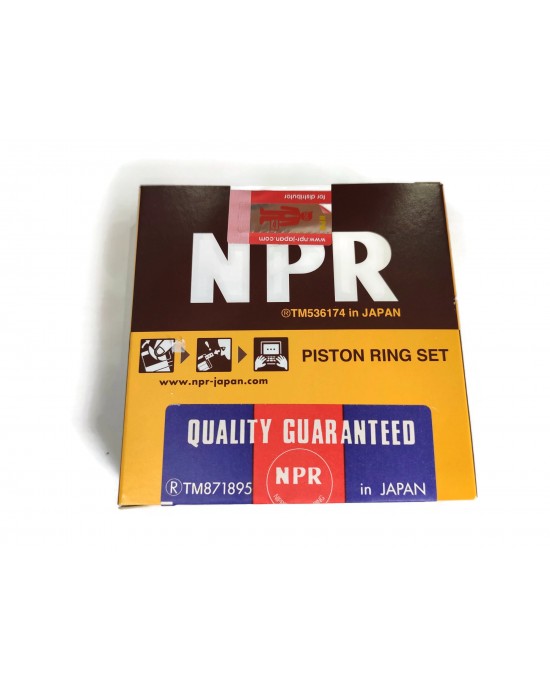 Original OEM Made in Japan Piston Ring Set 13010-ZE0-013 compatible with Honda GX110 4HP 57MM Lawnmower Trimmer Engine Original OEM Made in Japan Piston Ring Set 13010-ZE0-013 compatible with Honda GX110 4HP 57MM Lawnmower Trimmer Engine