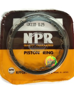 Original OEM Made in Japan Piston Ring Set 13011-ZE0-014 oversize 025 for Honda GX110 4HP 57.25MM Lawnmower Trimmer Engine