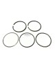 Piston Ring Rings Set 13010-ZE1-013 13010-ZE1-014 130A1-ZE1-003 for Honda GX140 WT20 HS55 EX2200 WH20 F501 WB30 5HP 63MM Lawnmower Tiller Water Pump Trimmer Engine