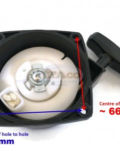 Blower Recoil Starter replaces Zenoah G3K G4K Trimmer Brush Cutter 1E40F-3 3WF-2.6 Kasei EB965 KS865 Mister Duster Pull Start Grip