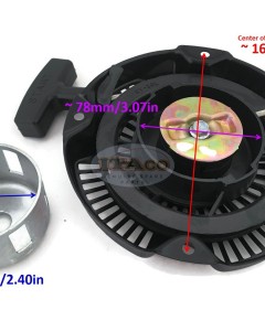 Stens Part #150-899 Recoil Stater Assembly for Robin Subaru EX17 6HP 269-50201-30 150899 Engine Series