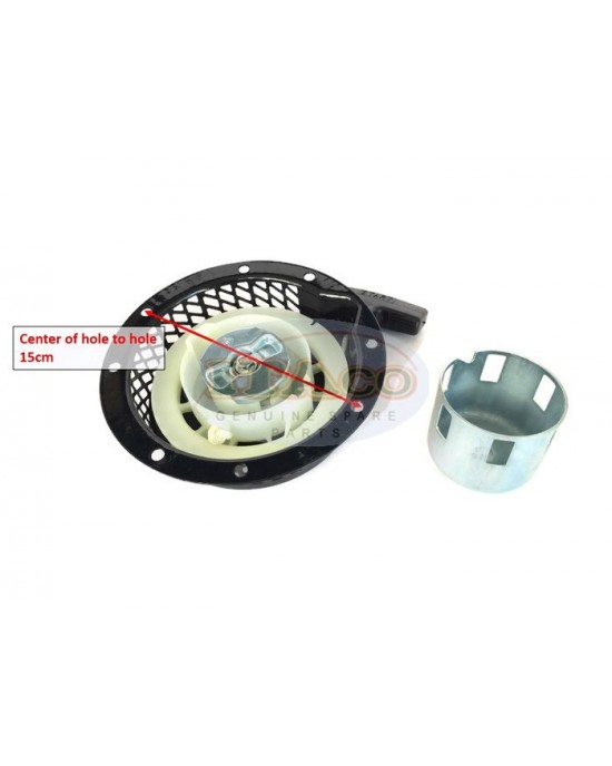 Pull Recoil Rewind Stater Assy with Pulley Cap 226-50811-00 226-50750-20 for Robin Subaru EY15 EY15-2B EY15-3 Lawnmower Water Pump Trimmer Motor Engine