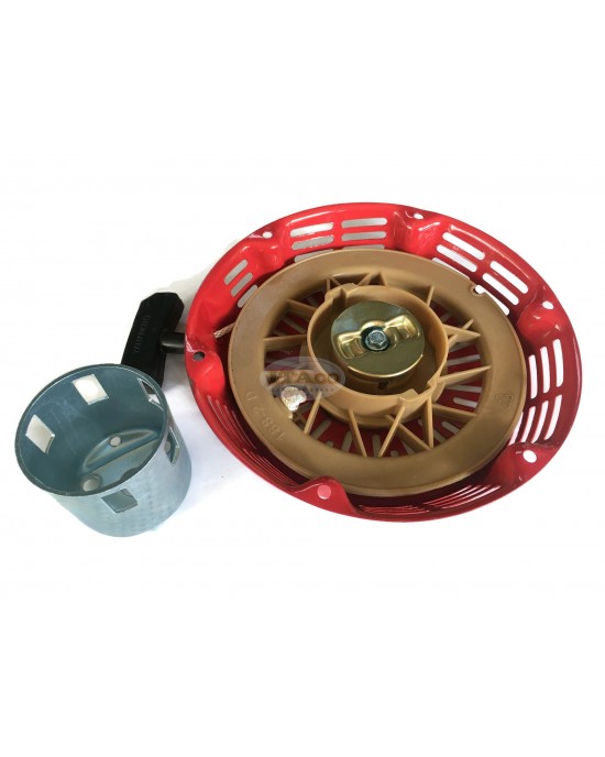 Recoil Starter Pull Start Assy w/ Cup Pulley 28400-ZE3-W01ZA For Honda GX340 GX390 11hp 13hp Motor Lawnmower Generator Recoil Starter Pull Start Assy w/ Cup Pulley 28400-ZE3-W01ZA For Honda GX340 GX390 11hp 13hp Motor Lawnmower Generator