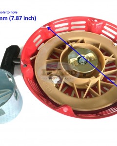 Recoil Starter Pull Start Assy w/ Cup Pulley 28400-ZE3-W01ZA For Honda GX340 GX390 11hp 13hp Motor Lawnmower Generator