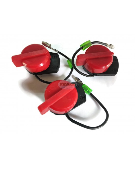 3x On Off Engines Stop Switch 36100-ZE1-015 For Honda G100 G150 G200 G300 GXH50 GX100 GX110 152 168 170 188 190 192F