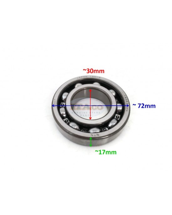 Boat Motor Made in Japan Crankshaft Bearing 09262-35052 35L09 Replaces Suzuki Outboard DT40-65HP 2-stroke 35x72x17 Engine