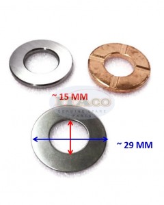 Boat Motor F15-06000009-1 Washer Plate Shim Pinion Set Parsun Makara Outboard T 9.9HP 15HP Engine