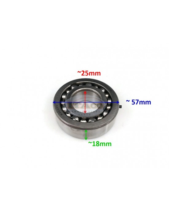 Boat Outboard Japan Centre Crankshaft Bearing fit Yamaha Outboard 9.9HP 15HP 15 93304-205U0 83A070 Engine