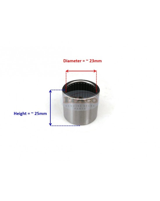 Boat Motor Cylindrical Needle Bearing 93315-32224-00 31 82316M replaces Yamaha Mercury Mariner Quicksilver Outboard Powertec Parsun T40-04000026 25HP - 50HP 2-stroke Engine