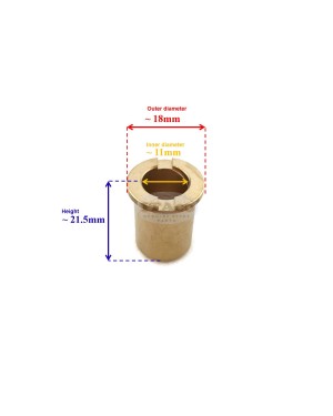 Boat Motor Bush, Drive Shaft Bushing 6E0-45317-09 6E0-45317-00 for Yamaha Outboard F 4HP 5HP 6HP 2/4 stroke Engine