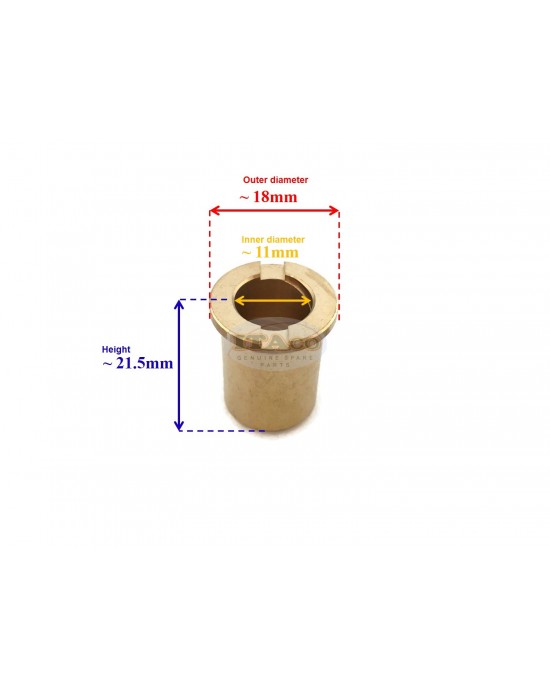 Boat Motor Bush, Drive Shaft Bushing 6E0-45317-09 6E0-45317-00 for Yamaha Outboard F 4HP 5HP 6HP 2/4 stroke Engine