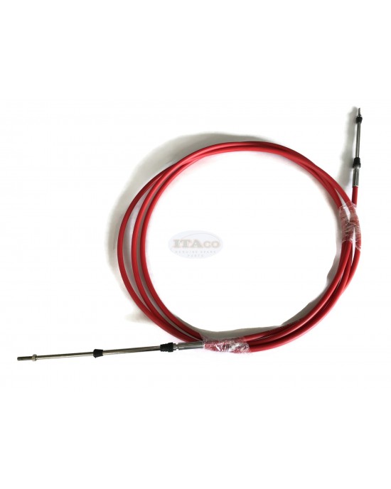 Throttle Shift Cable Remote Control Box Cable 18 Ft For Yamaha Tohatsu