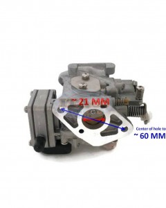 Boat Motor Carburetor Carb Assy for Hangkai 2-stroke 9.8hp 12hp Outboard Marine Motor Engine
