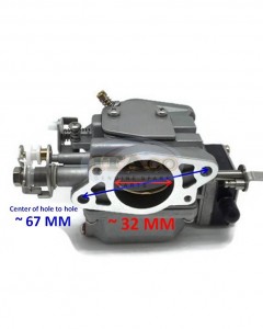 Boat Motor 3G2-03100-0M 3G2-03100-1M 3G2-03100-2M 3M 4M 5M Carburetor Carb Assy for Tohatsu Nissan Outboard 9.9HP 15HP 18HP 2 stroke Engine