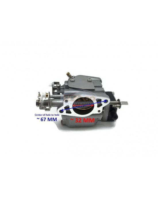 Boat Motor Carburetor Carb Assy 1300 8M0065489 for Mercury Quicksilver Outboard 9.9-18HP 2 stroke Engine