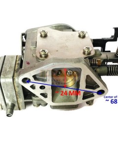 Boat Motor Carbs Carburetor 63V-14301-10-00 63V-14301 for Yamaha Parsun Hidea 2-stroke 9.9hp 15hp Outboard Motors Engine