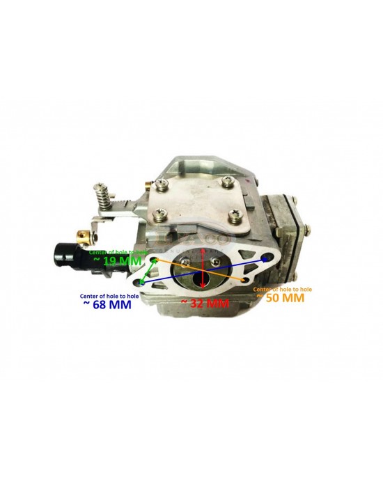 Boat Motor Carbs Carburetor 63V-14301-00 10 T15-04060000 for Yamaha Parsun Hidea Hangkai 2-stroke 9.9hp 15hp Outboard Motors Engine