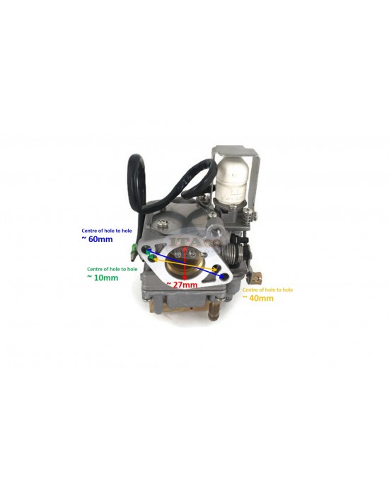 Boat Carburetor Assy F20-05080000 6AH-14301 for Parsun Makara Outboard 4-stroke F20A F15A marine Motor Engine