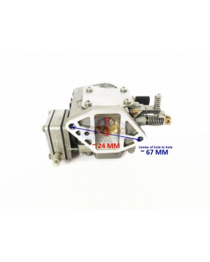 Boat Motor Carburetor Carb Assy 6B4-14301-00 TE15-05010000 for Yamaha Parsun Makara Outboard 9.9HP 15HP new 2 stroke Engine