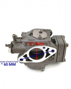 Boat Motor Carburetor Assy 6G1-14301 6G1-14301-01 for Yamaha 6hp 8hp 2-stroke Outboard motors Engine 6N0-14301-00 01
