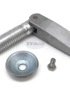 Boat Motor For Yamaha Outboard 6G1-43116 6E0-43118 648-43114 Clamp Screw Assembly set Transom Pad Plate Swivel Pin 5/8"UC size threading 15.85mm Motor Engine