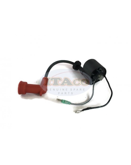Boat Motor Ignition Coil Assy 66T-85570-00 T40-05090100 for Yamaha Parsun Makara Hidea Outboard Engine 40HP E40 X 40XWT 2-stroke Engine