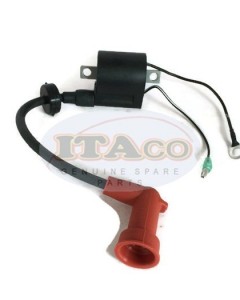 Boat Motor Ignition Coil Assy 66T-85570-00 T40-05090100 for Yamaha Parsun Makara Hidea Outboard Engine 40HP E40 X 40XWT 2-stroke Engine