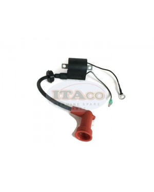 Boat Motor 6H4-85570-20 6H4-85570-21 Ignition Coil Assy for Yamaha Outboard 25HP - 50HP 2-stroke Boat Motor Engine