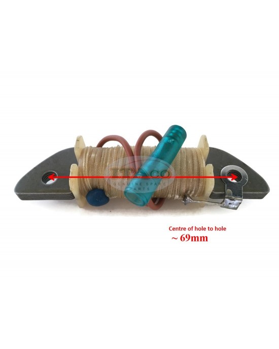 Boat Motor Charger Charge Coil 6E0-85520 70 00 for Yamaha Outboard 3HP 4HP 5HP M L 2 stroke Engine