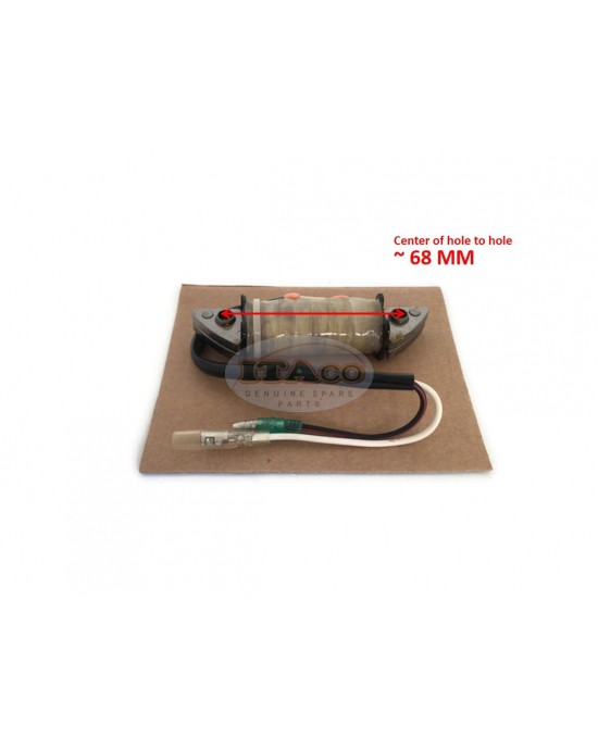 Boat Motor Exciter Magneto Charge Coil Assy T5-05000200 16058 369-06021-0 M for Parsun Tohatsu Nissan Mercury Mercruiser Outboard 2-stroke T 4HP 5HP 5.8HP Engine Boat Motor Exciter Magneto Charge Coil Assy T5-05000200 16058 369-06021-0 M for Parsun Tohatsu Nissan Mercury Mercruiser Outboard 2-stroke T 4HP 5HP 5.8HP Engine