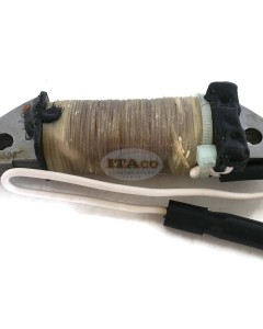 Boat Motor Exciter Charge Coil Oil Assy 3F0-061201 0 823030 for Tohstsu Nissan Mercury Outboard M NS 2.5-3.5HP 2 stroke Engine 3FO