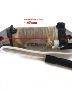 Boat Motor Exciter Charge Coil Oil Assy 3F0-061201 0 823030 for Tohstsu Nissan Mercury Outboard M NS 2.5-3.5HP 2 stroke Engine 3FO