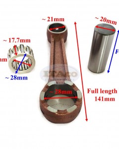 Boat Motor Connecting Rod Kit Assy 336-00040-0 1 M 629 8130471 for Tohatsu Nissan Mercury Mercruiser Outboard M 25HP 30HP 2 stroke Engine
