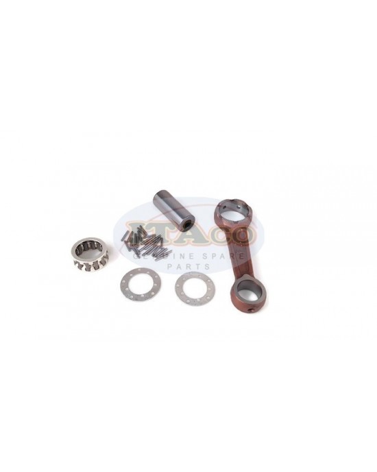 Boat Motor Outboard Motor Connecting Rod Kit Parts (650-11651-00-00) For Yamaha 9.9HP 15HP Outboard Engine 2-stroke Engine Boat Motor Outboard Motor Connecting Rod Kit Parts (650-11651-00-00) For Yamaha 9.9HP 15HP Outboard Engine 2-stroke Engine
