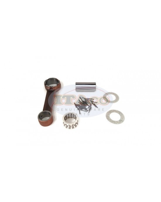 Boat Motor Connecting Con Rod Kit Assy Washer Bearing For Yamaha Outboard 6F5-11651-00 6F5-11650 40HP 40 E40 X K M 2 stroke Engine