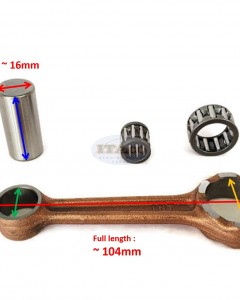 Boat Motor Connecting Con Rod Assy Crank Pin 115512 115522 for Johnson Evinrude OMC BRP Outboard 2-3.5hp 2 stroke Engine