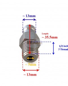 Boat Motor 65740-95D01 65740-95D00 16977-ZV5-A00 16977-ZV5-900 Tank Plug Metal Connector For Suzuki Honda Outboard Boats 2/4 stroke Engine