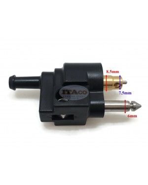 Boat Motor Fuel Connector Engine Male End 394-70260-0 M 22 15781A5 For Tohatsu Nissan Mercury Mercrusier Quicksilver Outboard Sierra 18-80417 2/4-stroke Engine