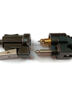 Boat Motor Male Adaptor Fuel Connector 6MM 1/4" for Yamaha Parsun Tohatsu Nissan Suzuki Honda Johnson Evinrude Outboard Engine