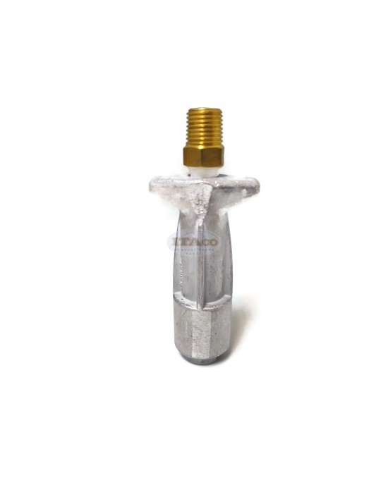 Boat Motor Die Cast Tank Adapter Connector for Mariner Quicksilver Outboard Tank Adapter 1/8"-1/4" Npt Aluminium motor Engine