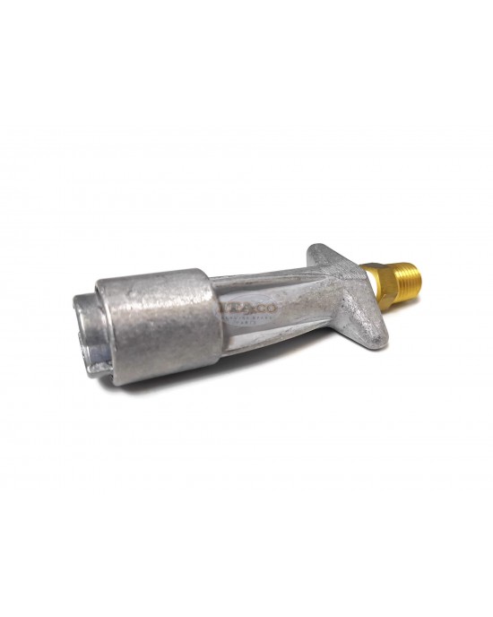 Boat Motor Die Cast Tank Adapter Connector for Mariner Quicksilver Outboard Tank Adapter 1/8"-1/4" Npt Aluminium motor Engine