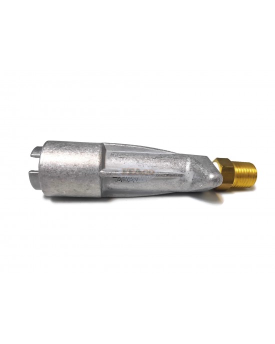 Boat Motor Die Cast Tank Adapter Connector for Mariner Quicksilver Outboard Tank Adapter 1/8"-1/4" Npt Aluminium motor Engine