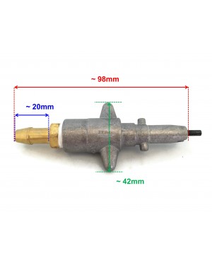 Boat Fuel Connector Barb 22-16610 29196 30185 A1 A3 B3 Q3 Male Bayonet For Mercury Quicksilver Marine 18-8084 3/8 Male Outboard