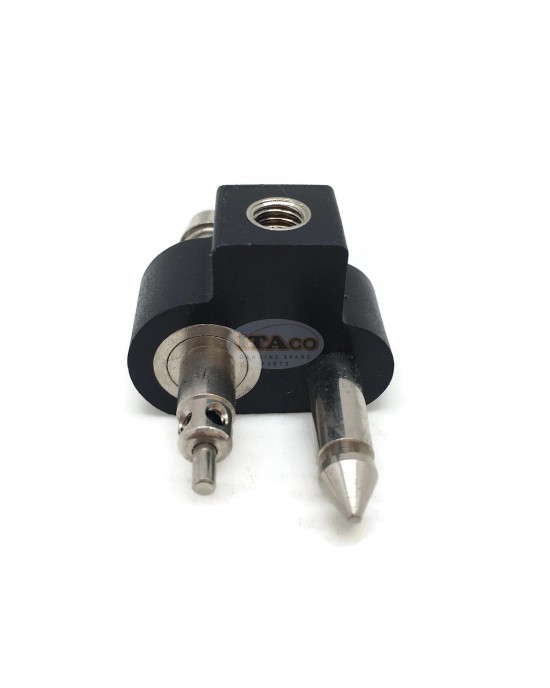 Boat Motor Male Adaptor Fuel Connector 0397444 0766442 5/16" for Johnson Evinrude OMC Outboard Fuel Boat Engine Motor Boat Engine