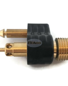 Boat Motor Male Tank Connector 1/4" NPT Fuel Fitting connect Tank Adaptor to Fuel Tank for Yamaha Marine Outboard 2/4-stroke Motor Engine