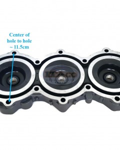 Boat Motor 6H3-11111-01 94 1S 00 Cylinder Head 1 for Yamaha Parsun Outboard E 60HP 70HP 2-stroke Engine