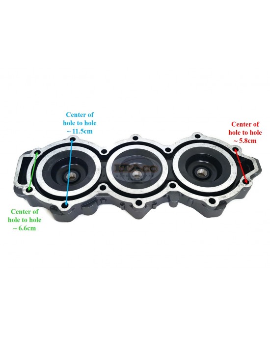 Boat Motor 6H3-11111-01 94 1S 00 Cylinder Head 1 for Yamaha Parsun Outboard E 60HP 70HP 2-stroke Engine Boat Motor 6H3-11111-01 94 1S 00 Cylinder Head 1 for Yamaha Parsun Outboard E 60HP 70HP 2-stroke Engine